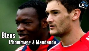 Bleus : l'hommage à Mandanda