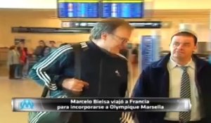 Vidéo : Bielsa a embarqué pour Marseille !