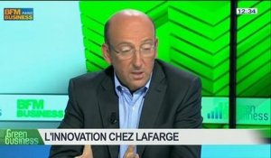 Innovation chez Lafarge: Gérard Kuperfarb, Olivier Duverdier et Patricia Laurent, dans Green Business – 25/05 4/5