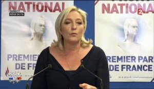 Pour Marine Le Pen, les Français ne veulent plus être dirigés par Bruxelles