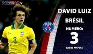 Quel numéro pour David Luiz au PSG ?