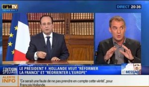 20H Politique: Allocution de François Hollande: "Mon devoir, c'est réformer la France et réorienter l'Europe" - 26/05 3/4