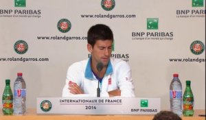 Roland-Garros - Djokovic : ''Couvrir le court plus tôt'