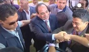 Egypte : al Sissi largement président malgré une participation décevante
