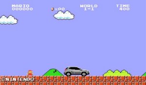 Mario s'invite dans une pub Mercedes