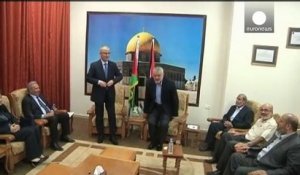 Première réunion du gouvernement d'union palestinien à Gaza
