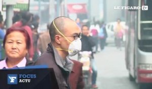 Pollution de l'air à Pekin : «J'essaie de rester au bureau le plus longtemps possible»