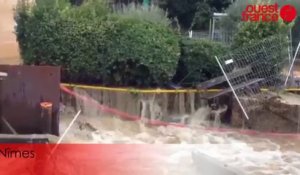 Inondations dans le Gard