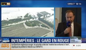 BFM Story: Intempéries: le département du Gard placé en alerte rouge - 10/10