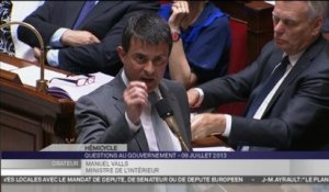 Manuel Valls : "Vos polémiques font monter le Front national !"