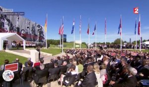 Regardez le discours de François Hollande au Mémorial de Caen