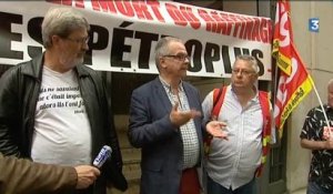 Rouen : l'ultime recours des "Pétroplus"