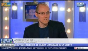 Bouygues Telecom: le célibat, le mariage ou la mort ?, dans Les Décodeurs de l'éco - 11/06 1/5