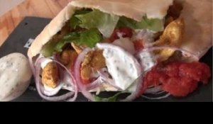 Recette de Kebab de poulet maison - 750 Grammes