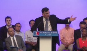 Discours de Bruno Beschizza à Aulnay-sous-Bois