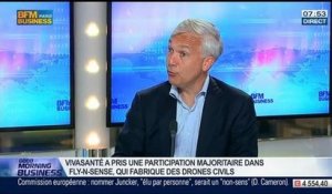 VivaSanté investit dans les drones civils, Pierre Moustial, dans GMB - 13/06