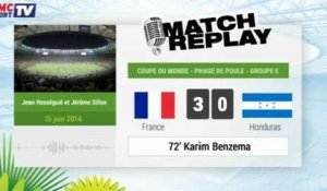 France - Honduras : Le Match Replay avec le son RMC Sport !