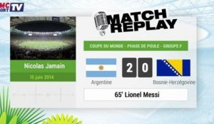 Argentine - Bosnie : Le Match Replay avec le son RMC Sport !