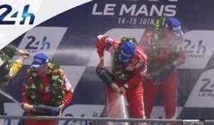 24 Heures du Mans 2014: GT PRO category podium