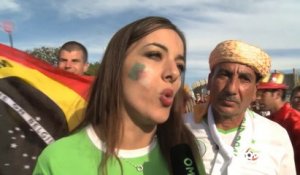Groupe H - Les fans algériens ne désespèrent pas