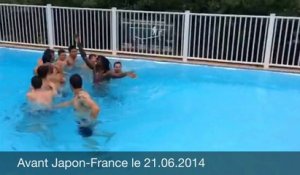 Séance décrassage : Equipe de France de volley-ball masculine