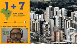 La webcam de F. Ballanger : Colombie - Côte d'Ivoire