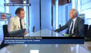 François Rebsamen, invité de Guillaume Durand avec LCI