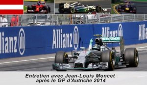 Entretien avec Jean-Louis Moncet après le Grand Prix d'Autriche 2014