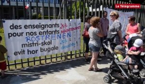 Saint-Brieuc. Carte scolaire : des parents d'élèves devant la préfecture