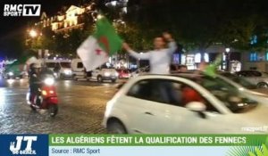 JT do Brazil / Les Algériens fêtent leur qualification historique - 27/06