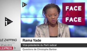 Chiffres du chômage: "Le résultat de l'immobilisme du gouvernement" d'après Rama Yade