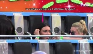 Exclu Vidéo : Kim Kardashian : ultra lookée pour s'amuser dans un parc d'attractions ! Ridicule ?