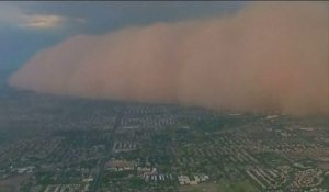 Impressionnante tempête de poussière dans l'Arizona