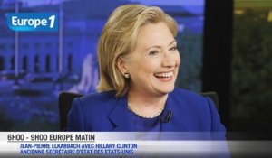 Hillary Clinton : "Bill me soutiendrait quoi que je décide"