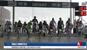 Finale Junior Fille Championnat de France BMX Saint-Quentin-En-Yvelines