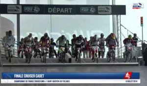 Finale Cruiser Cadet Championnat de France BMX Saint-Quentin-En-Yvelines