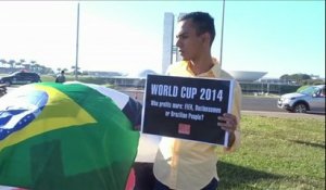 Brésil: une ONG proteste contre le coût du Mondial