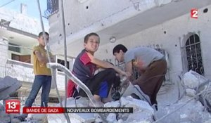 Les habitants de Gaza face au quotidien des bombardements