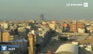 Les frappes aériennes sur Gaza s'intensifient