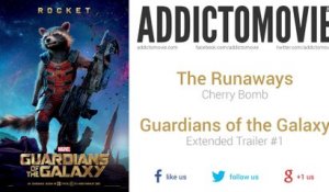 Guardians of the Galaxy - Extended Trailer #1 Music #1 (The Runaways - Cherry Bomb)