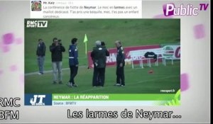 Public Zap : Neymar : il craque en pleine conférence de presse...