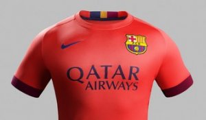 Le maillot extérieur du FC Barcelone 2014-2015 !