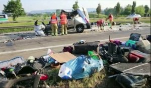 Au moins neuf morts dans un collision d'autobus en Allemagne