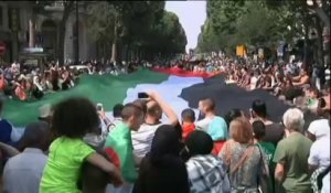 Manifestation pro-palestinienne : violents affrontements dans le nord de Paris