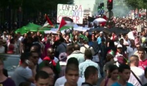 La manifestation en soutien à Gaza dégénère à Paris