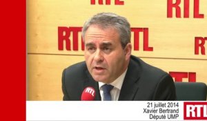 Xavier Bertrand considère "qu'il y a plus important que l'avenir de l'UMP"