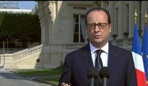 Crash au Mali: François Hollande assure que "tous les corps seront ramenés en France" - 26/07