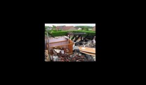 Maison foudroyée par la foudre à Billy-Berclau: les propriétaires pensent à l'avenir