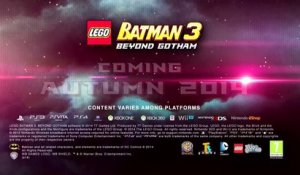 LEGO Batman 3 : Au-Delà De Gotham - Le casting des personnages