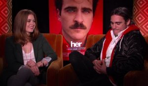 Her - Interview Joaquin Phoenix et Amy Adams VO